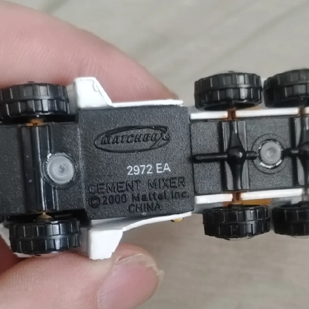 Cement Mixer Toy Truck - Matchbox